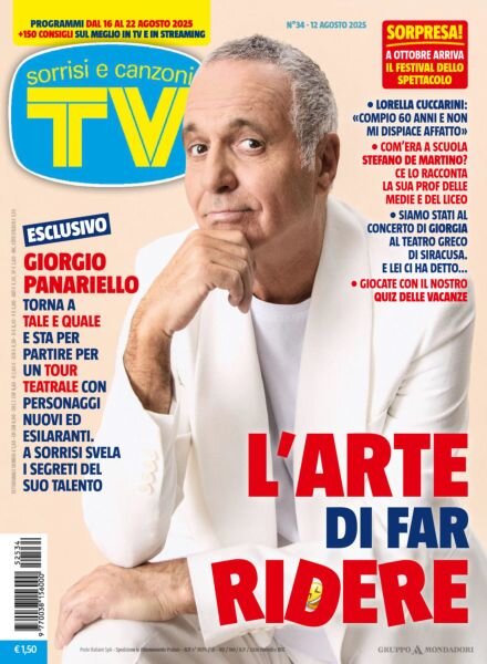 TV Sorrisi e Canzoni – 12 Agosto 2025 Cover
