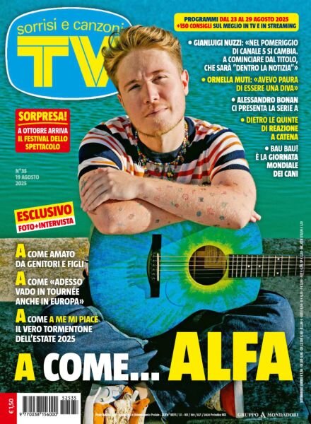 TV Sorrisi e Canzoni – 19 Agosto 2025 Cover