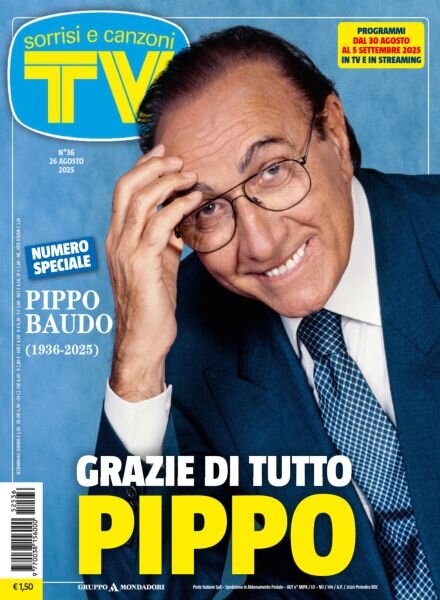 TV Sorrisi e Canzoni – 26 Agosto 2025 Cover