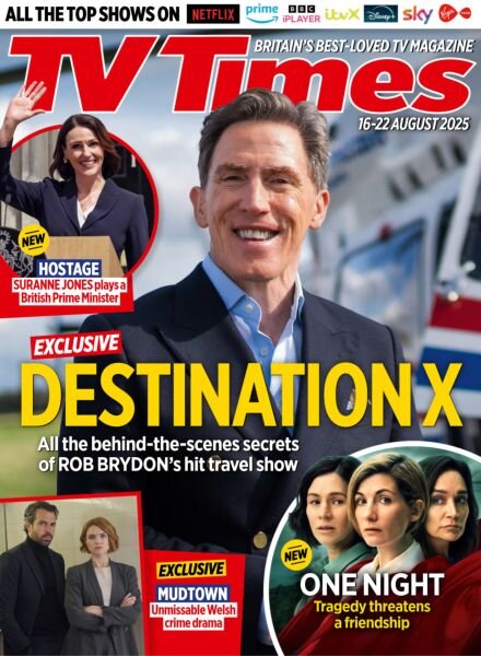 TV Times – 16 August 2025 Cover