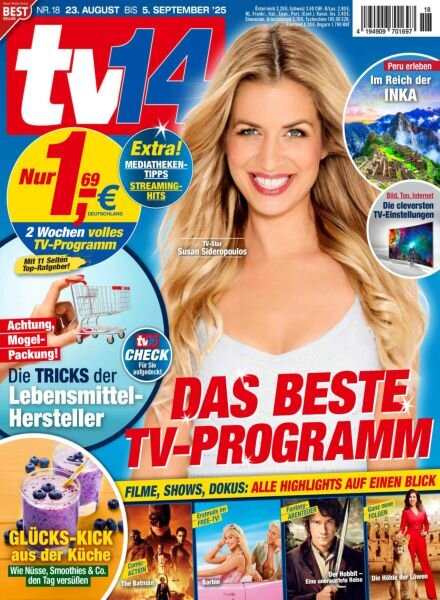 TV14 – 14 August 2025 Cover
