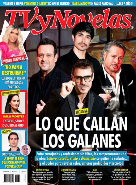TVyNovelas Mexico – 11 Agosto 2025 Cover