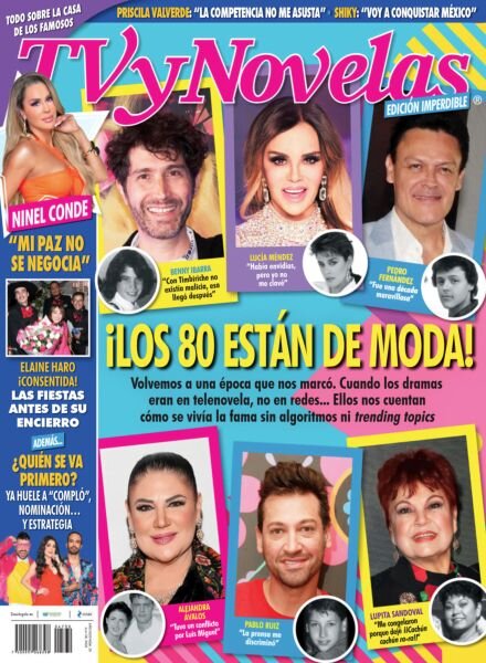 TVyNovelas Mexico – 28 Julio 2025 Cover