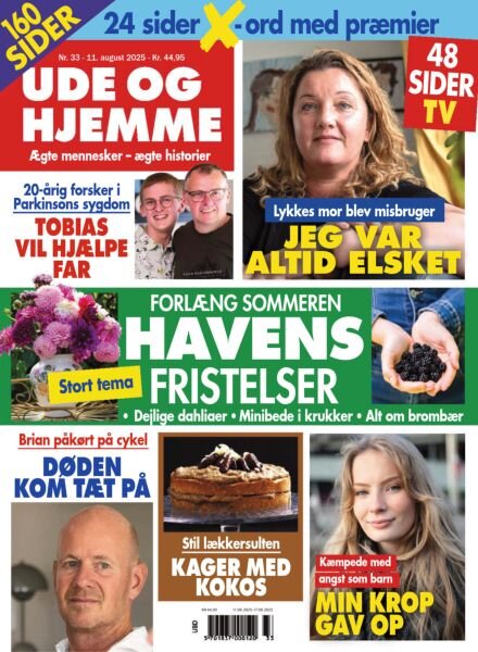 Ude og Hjemme – 11 August 2025 Cover