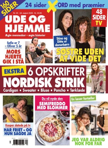 Ude og Hjemme – 18 August 2025 Cover