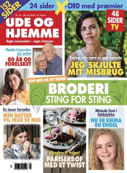Ude og Hjemme – 28 Juli 2025 Cover