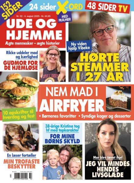 Ude og Hjemme – 4 August 2025 Cover