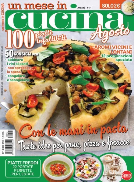 Un Mese in Cucina – Luglio 2025 Cover