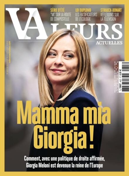 Valeurs Actuelles – 30 Juillet 2025 Cover