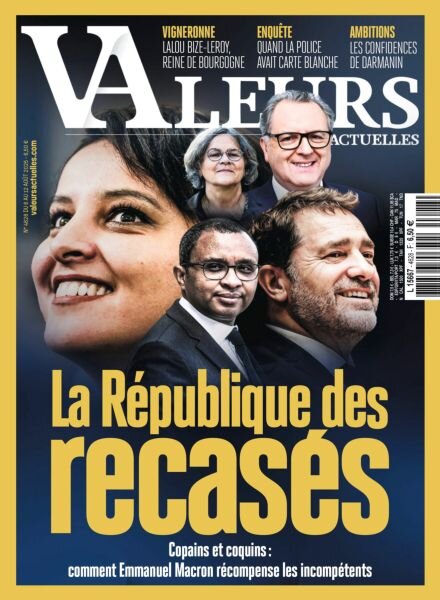Valeurs Actuelles – 6 Aout 2025 Cover