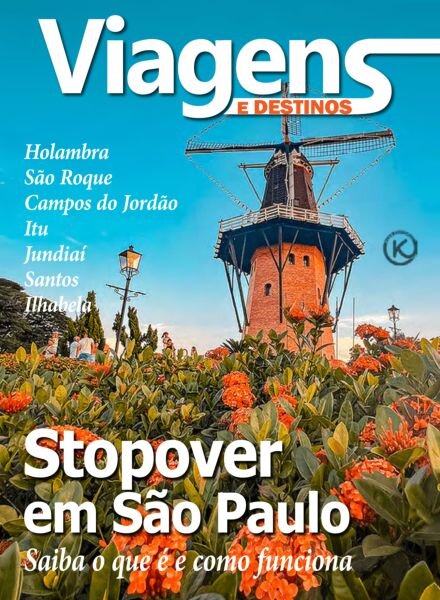 Viagens e Destinos – Agosto 2025 Cover