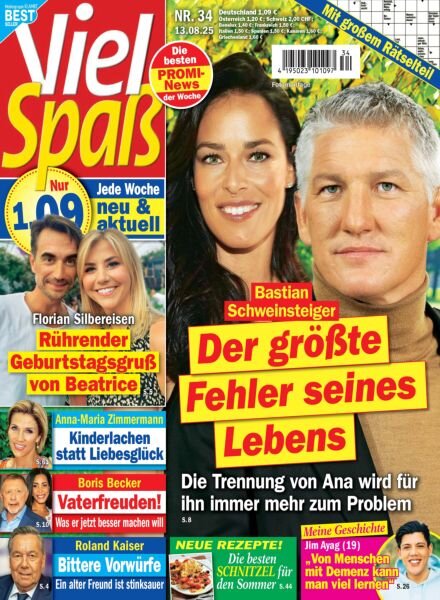 Viel Spass – 13 August 2025 Cover