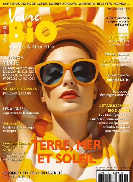 Vivre Bio – Juillet-Aout 2025 Cover