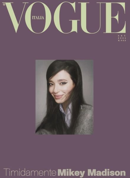 Vogue Italia – Settembre 2025 Cover