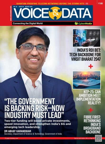 Voice & Data – August 2025 Cover