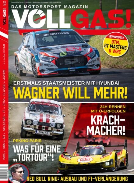 Vollgas! – 1 August 2025 Cover