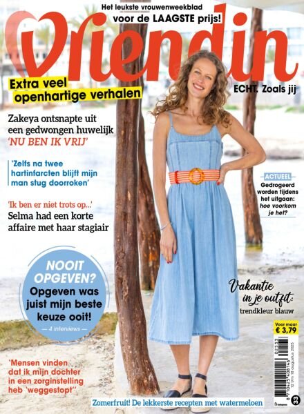 Vriendin – 12 Augustus 2025 Cover