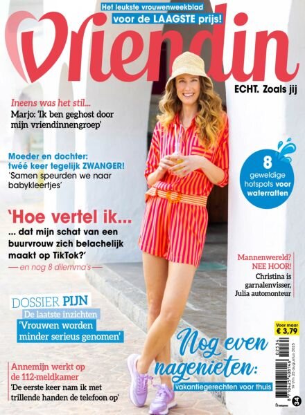 Vriendin – 19 Augustus 2025 Cover