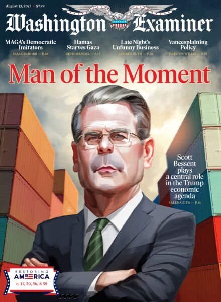 Washington Examiner – August 13 2025 Cover