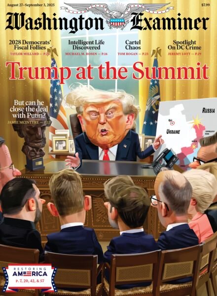 Washington Examiner – August 27 2025 Cover