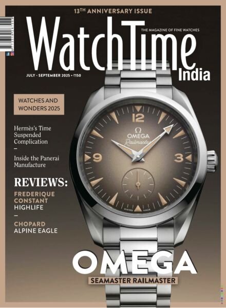 WatchTime India – July-September 2025 Cover