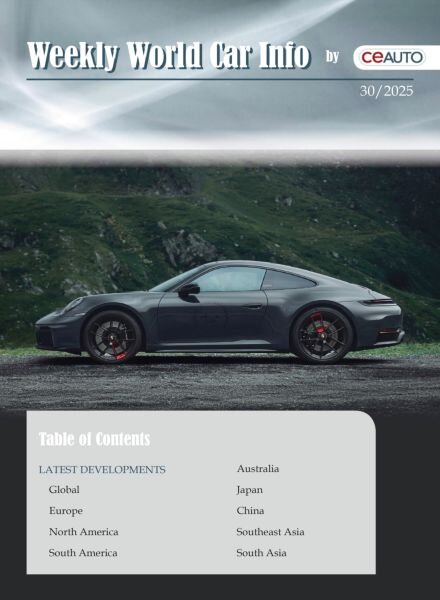 Weekly World Car Info – 2 August 2025 Cover