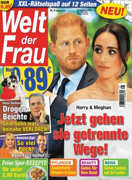 Welt der Frau – August 2025 Cover