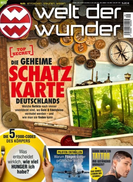 Welt der Wunder – September 2025 Cover