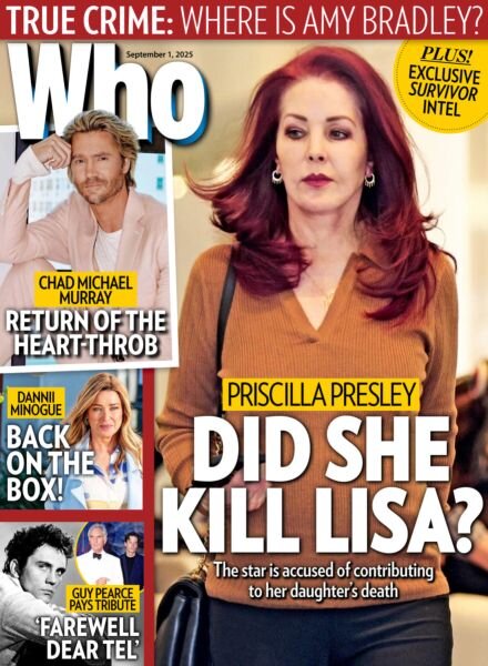 Who – 24 August 2025 Cover