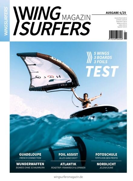 Wingsurfers – August 2025 Cover