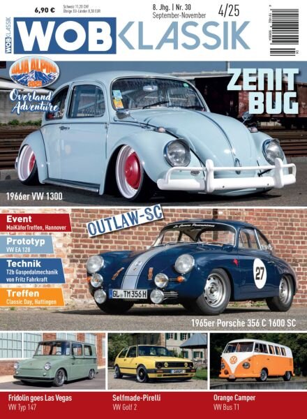 WOB Klassik – September-November 2025 Cover