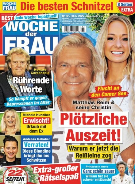 Woche der Frau – 30 Juli 2025 Cover