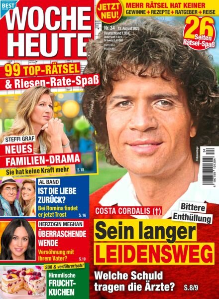 Woche Heute – 13 August 2025 Cover