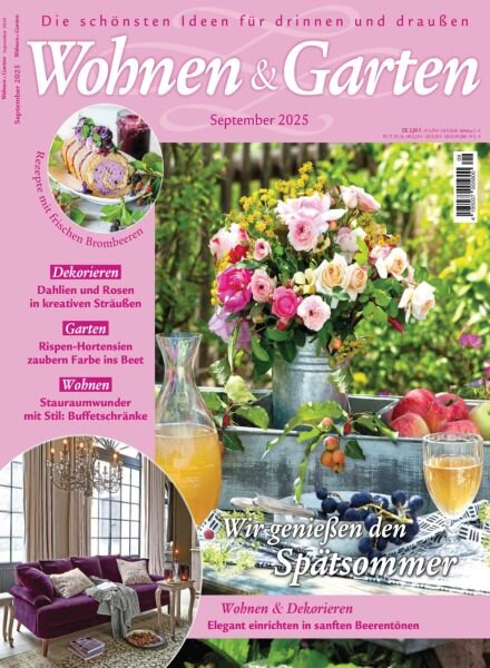 Wohnen & Garten – September 2025 Cover