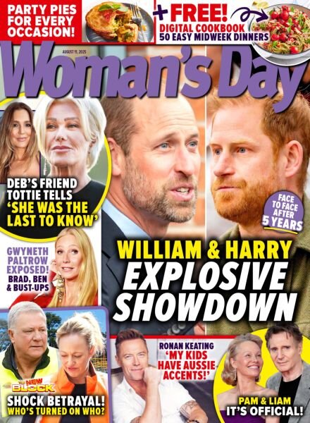 Woman’s Day Australia – August 11 2025 Cover