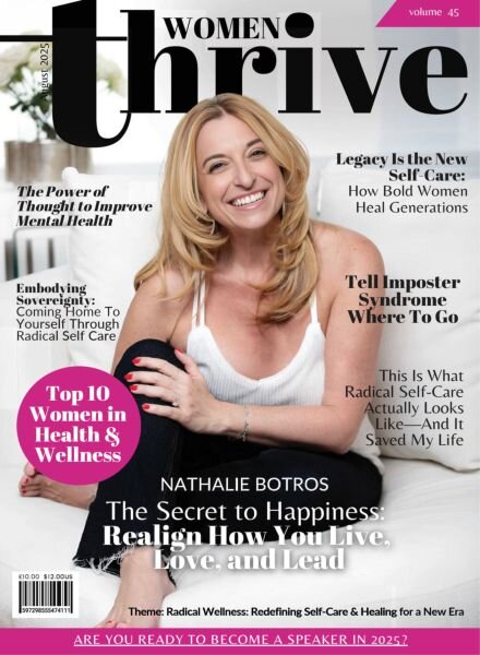 Women Thrive Magazine – August 2025 Cover