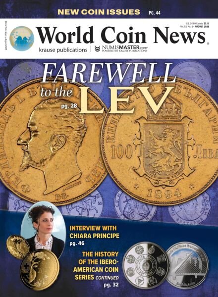 World Coin News – August 2025 Cover