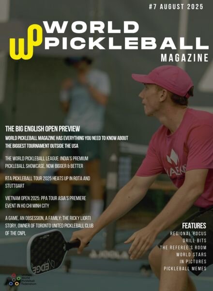World Pickleball Magazine – August 2025 Cover