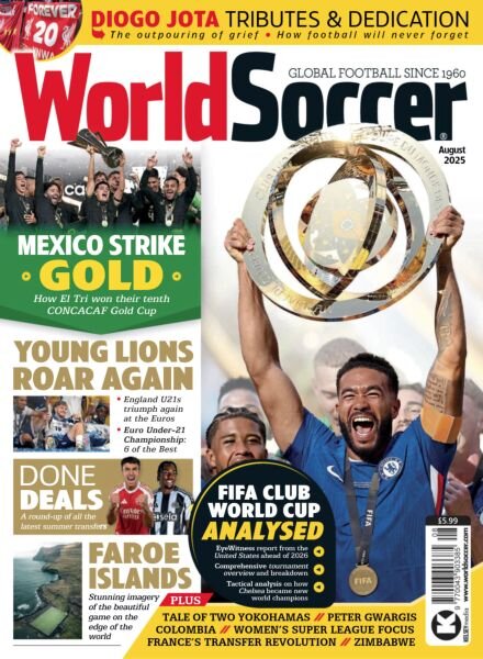 World Soccer – August 2025 Cover
