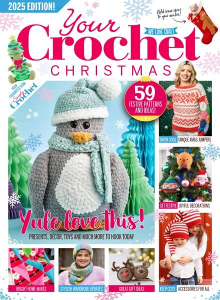 Your Crochet Christmas – 2025 Cover