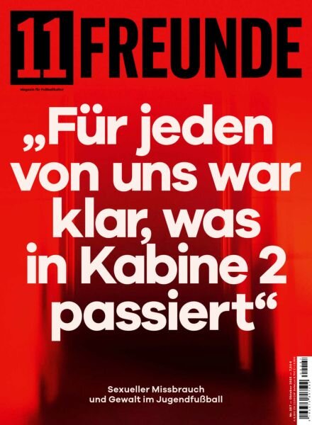 11 Freunde – Oktober 2025 Cover