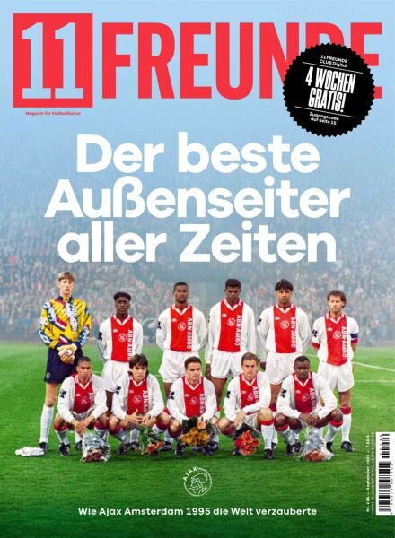 11 Freunde – September 2025 Cover