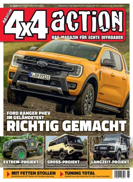 4x4action – Oktober-November 2025 Cover