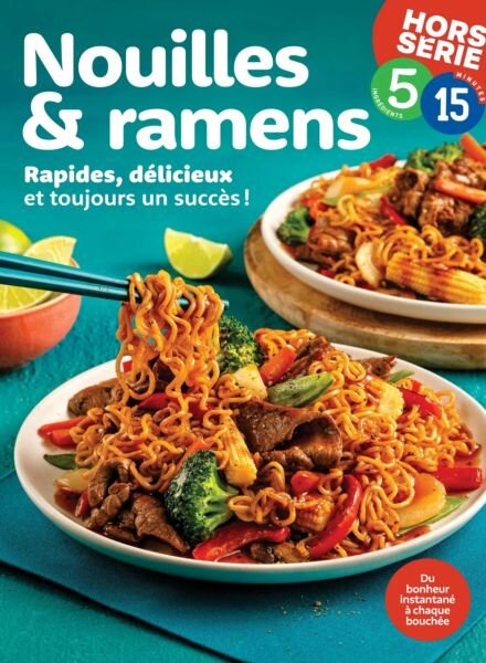 5 Ingredients 15 Minutes – Hors-Serie – Septembre 2025 Cover