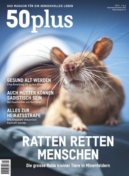 50plus Switzerland – September-Oktober 2025 Cover