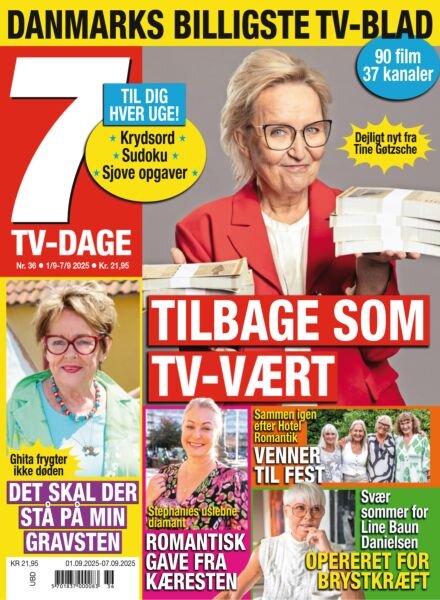 7 TV-Dage – 1 September 2025 Cover