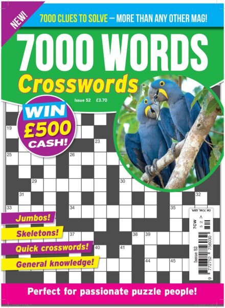 7000 Words Crosswords – September 2025 Cover