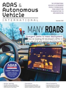 ADAS & Autonomous Vehicle International – September 2025