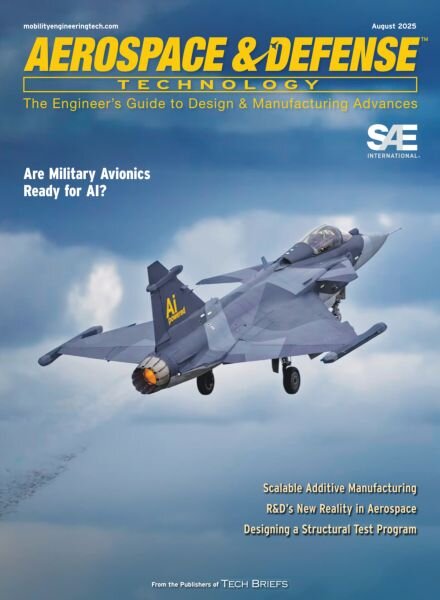 Aerospace & Defense Technology – August 2025 Cover