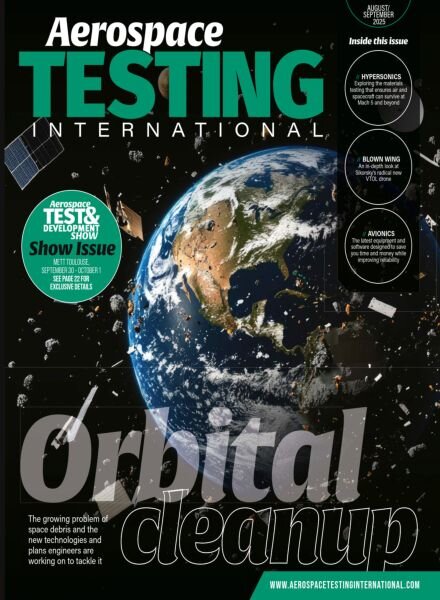 Aerospace Testing International – August-September 2025 Cover